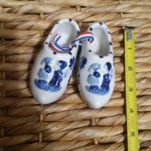 Delft Porcelain Dutch Clogs